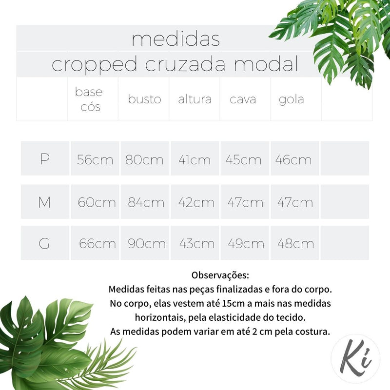 Cropped Cruzada Modal Champagne