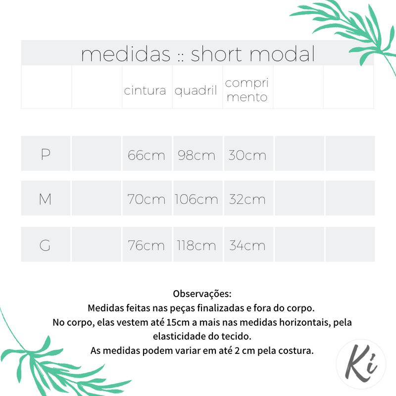 Short Modal Caramelo